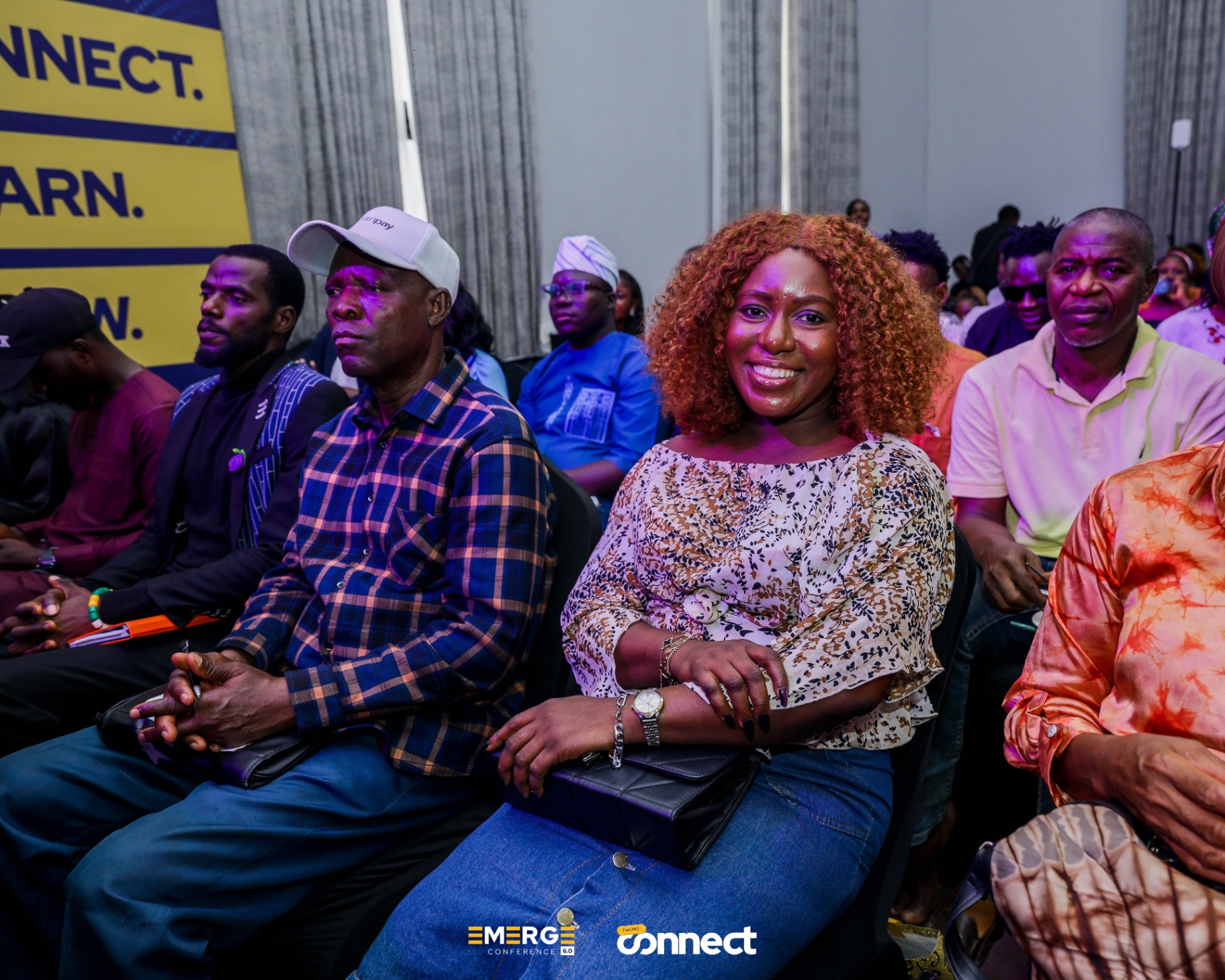 Guests enjoying the conference atmosphere