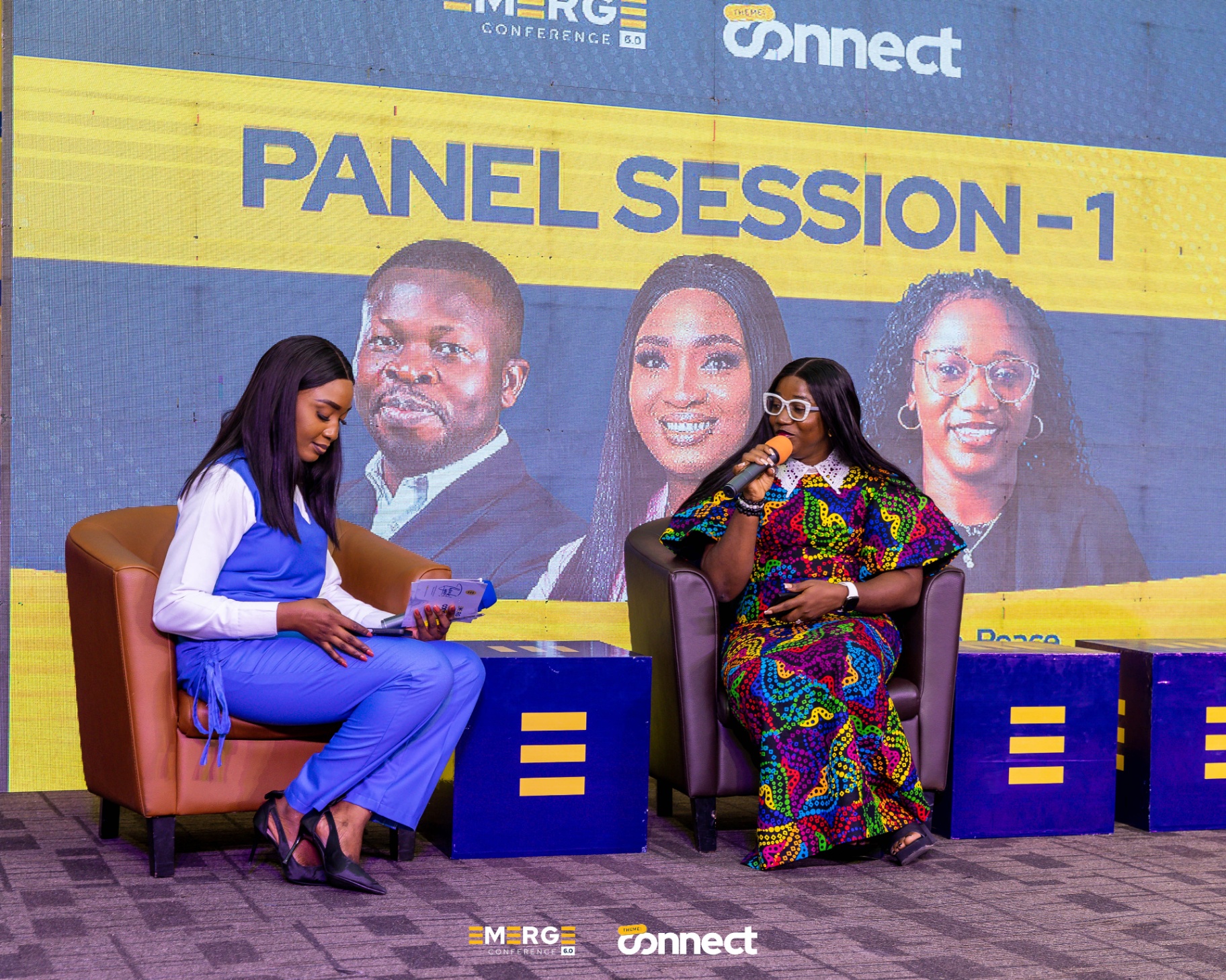 Panel Session 1 on stage